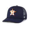 Men's Houston Astros '47 Navy Foamo Trucker Snapback Hat