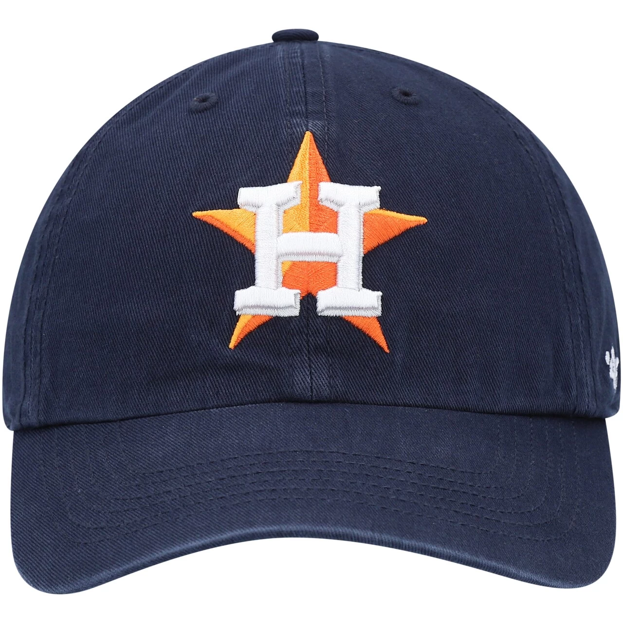 Men's Houston Astros '47 Navy Team Franchise Fitted Hat - Image 2