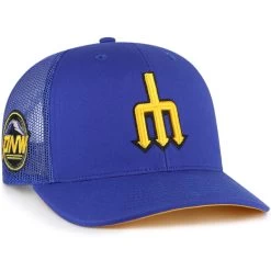 Men's Seattle Mariners '47 Royal 2023 City Connect Trucker Adjustable Hat