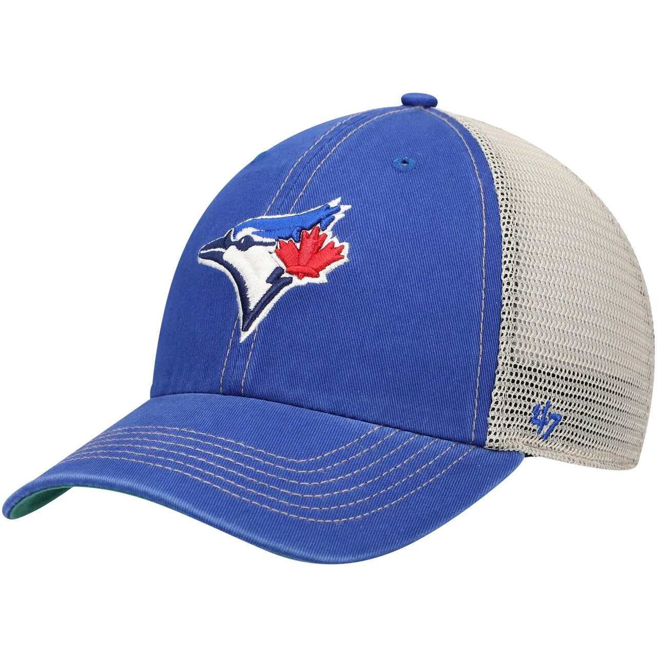 Men's Toronto Blue Jays '47 Royal Trawler Clean Up Trucker Snapback Hat