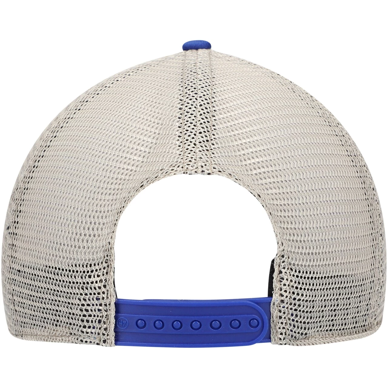 Men's Toronto Blue Jays '47 Royal Trawler Clean Up Trucker Snapback Hat - Image 4