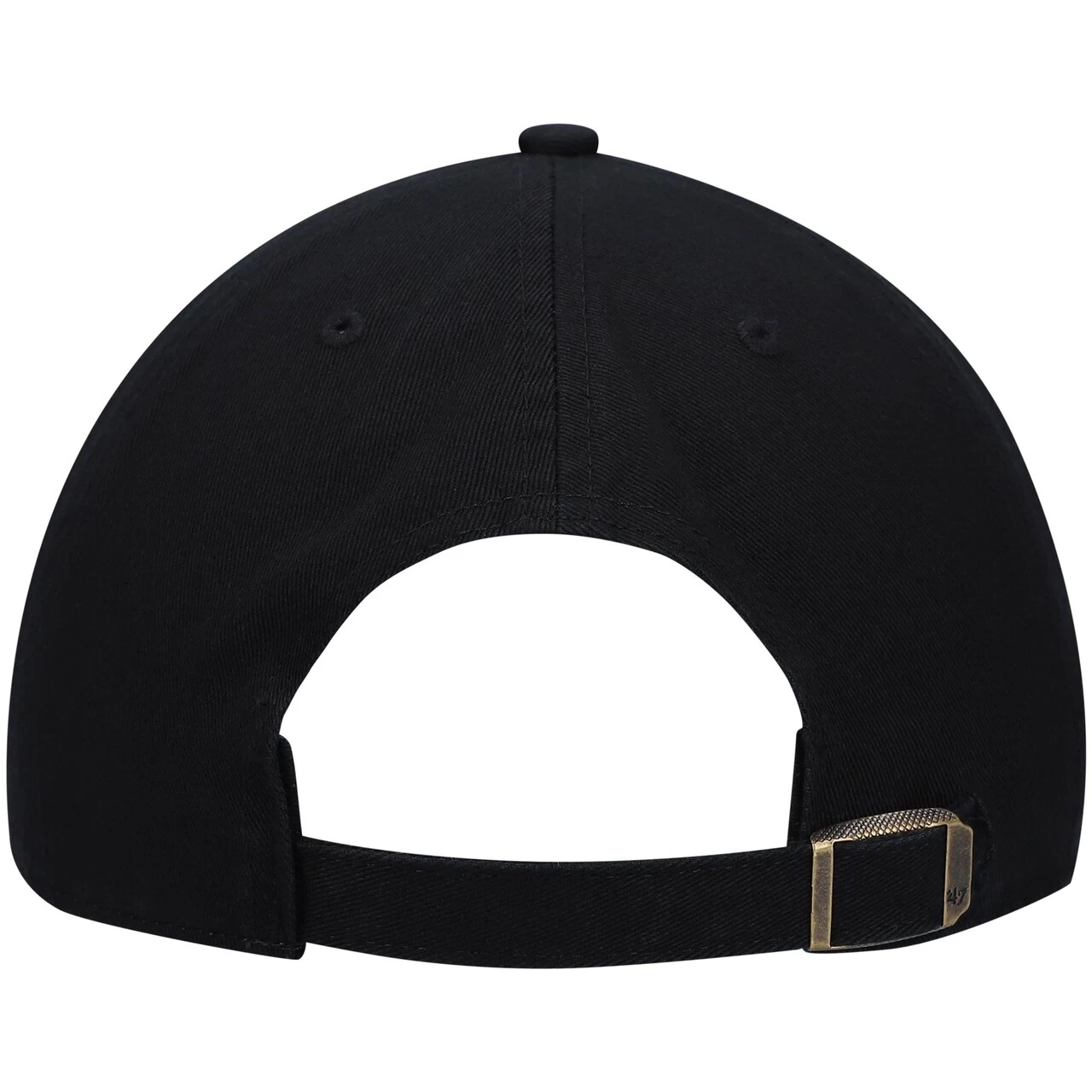 Men's Washington Nationals '47 Black On Black Logo Clean Up Adjustable Hat - Image 4