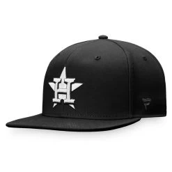 Men's Houston Astros Fanatics Branded Black Snapback Hat