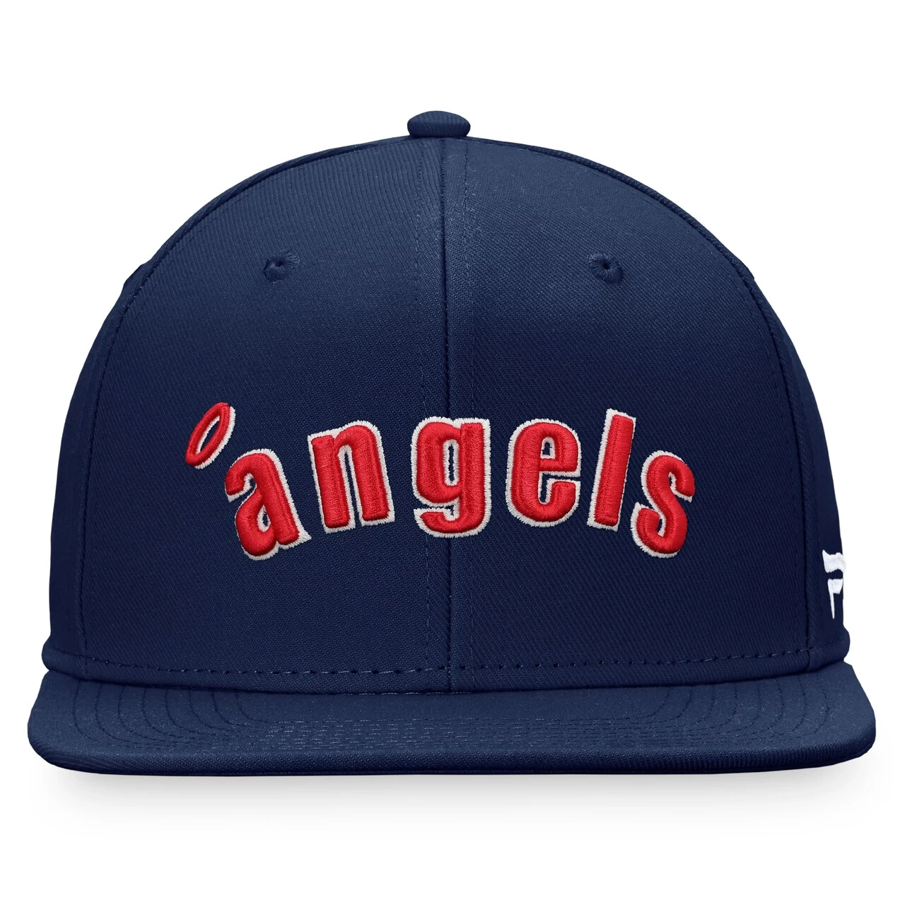 Men's California Angels Fanatics Branded Navy Cooperstown Collection Fitted Hat - Image 2
