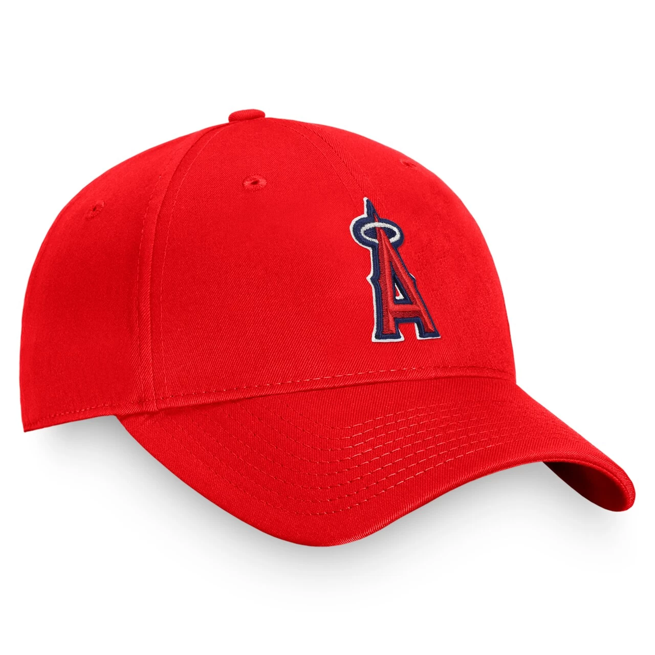 Men's Los Angeles Angels Fanatics Branded Red Core Adjustable Hat - Image 3