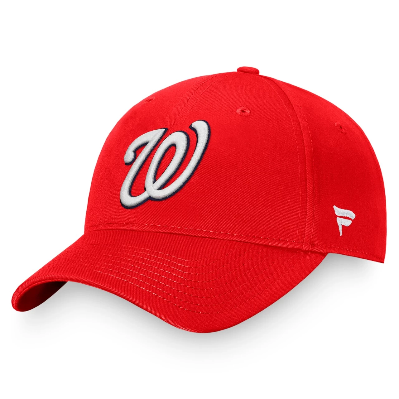 Men's Washington Nationals Fanatics Branded Red Core Adjustable Hat