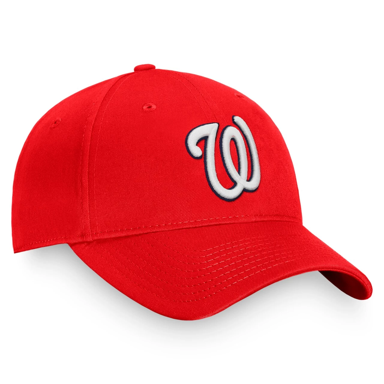 Men's Washington Nationals Fanatics Branded Red Core Adjustable Hat - Image 3