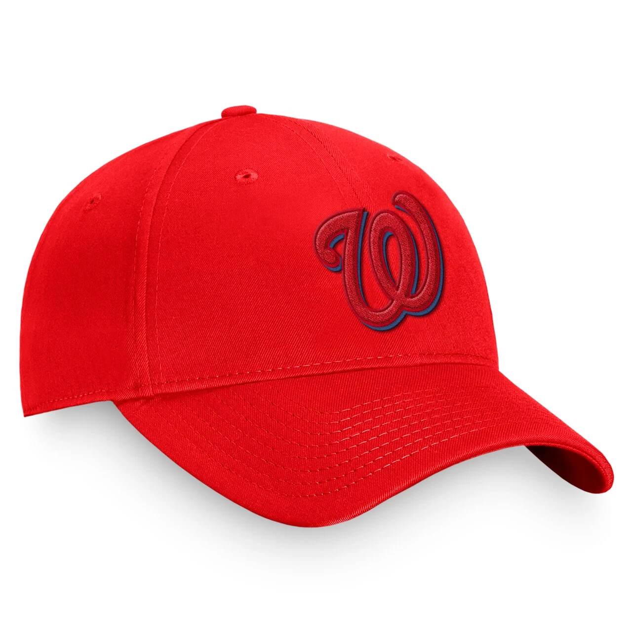 Men's Washington Nationals Fanatics Branded Red Fundamental Shadow Snapback Hat - Image 3