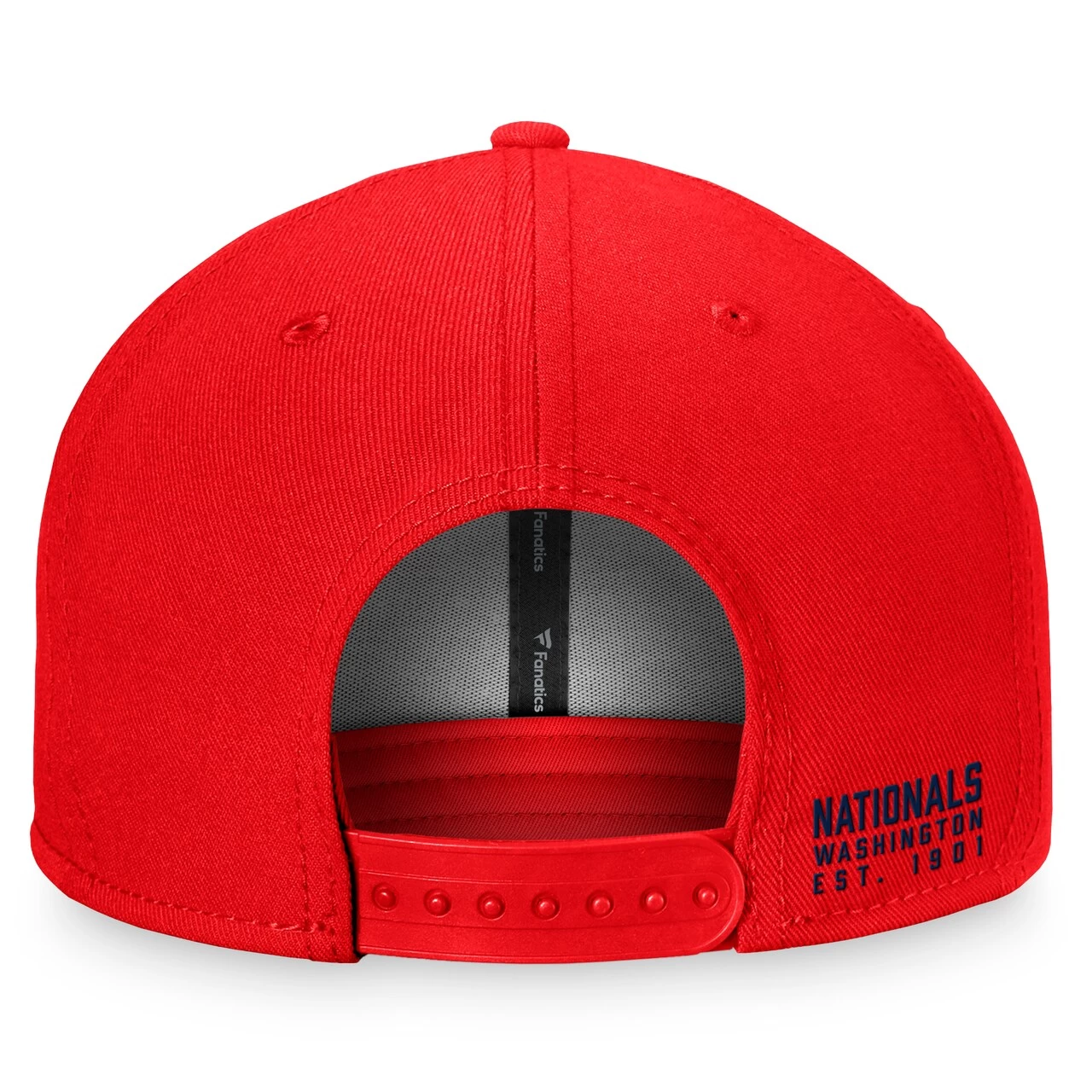 Men's Washington Nationals Fanatics Branded Red Fundamental Shadow Snapback Hat - Image 4