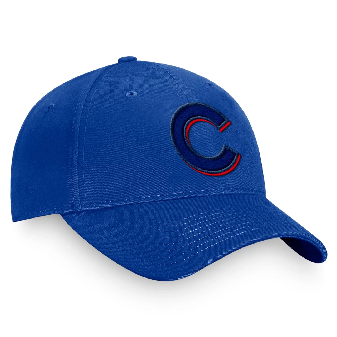 Men's Chicago Cubs Fanatics Branded Royal Fundamental Shadow Snapback Hat - Image 3