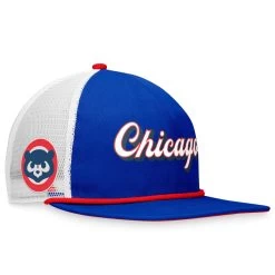 Men's Chicago Cubs Fanatics Branded Royal Heritage Golfer Snapback Hat