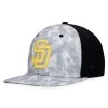 Men's San Diego Padres Majestic Gray Smoke Dye Snapback Hat