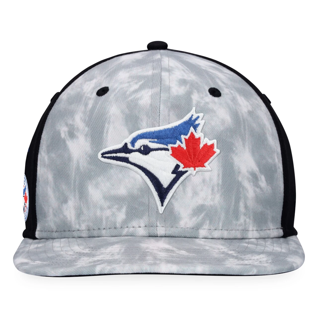 Men's Toronto Blue Jays Majestic Gray Smoke Dye Snapback Hat - Image 2