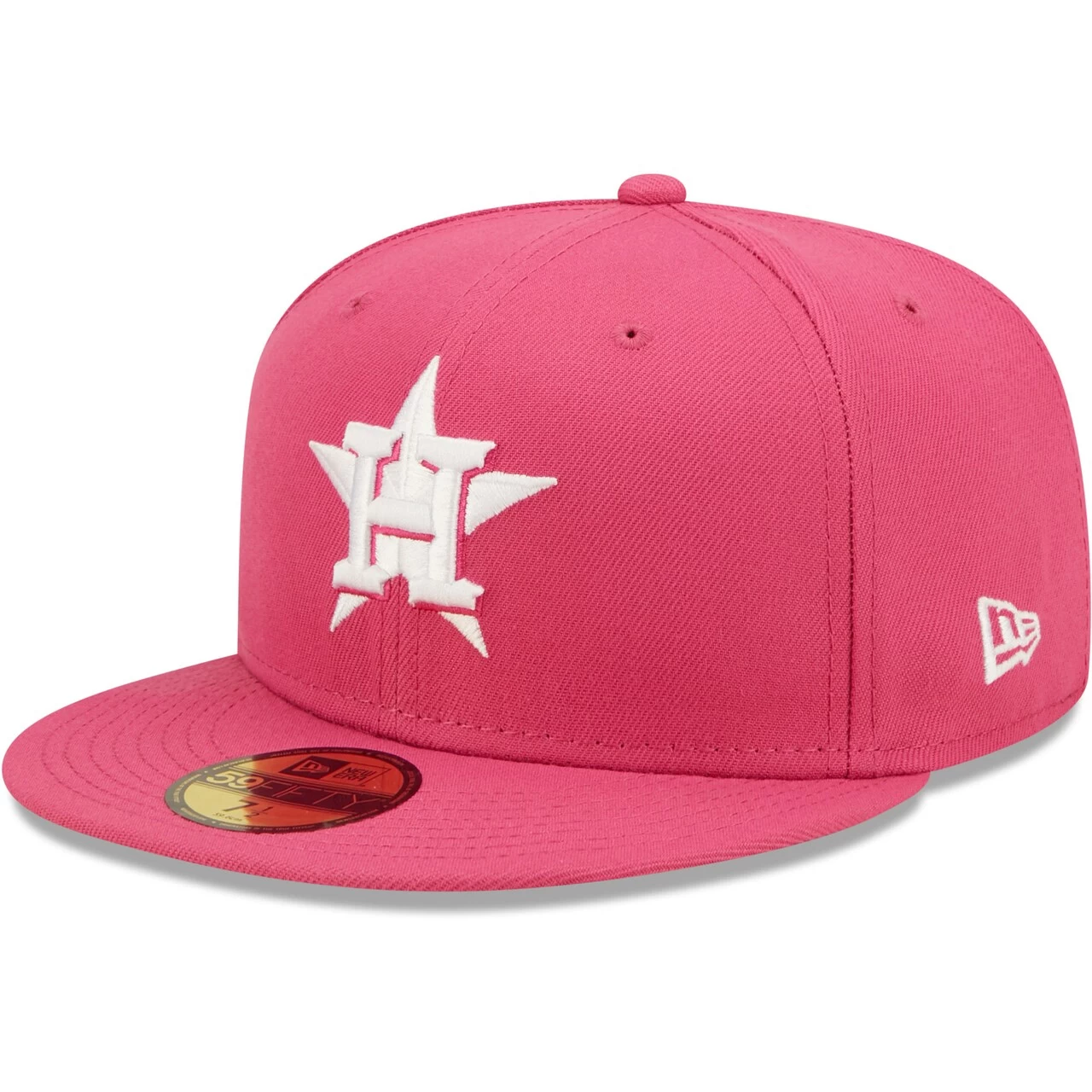 Men's Houston Astros New Era Beetroot Logo 59FIFTY Fitted Hat