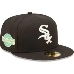Men's Chicago White Sox New Era Black 2005 World Series Champions Citrus Pop UV 59FIFTY Fitted Hat