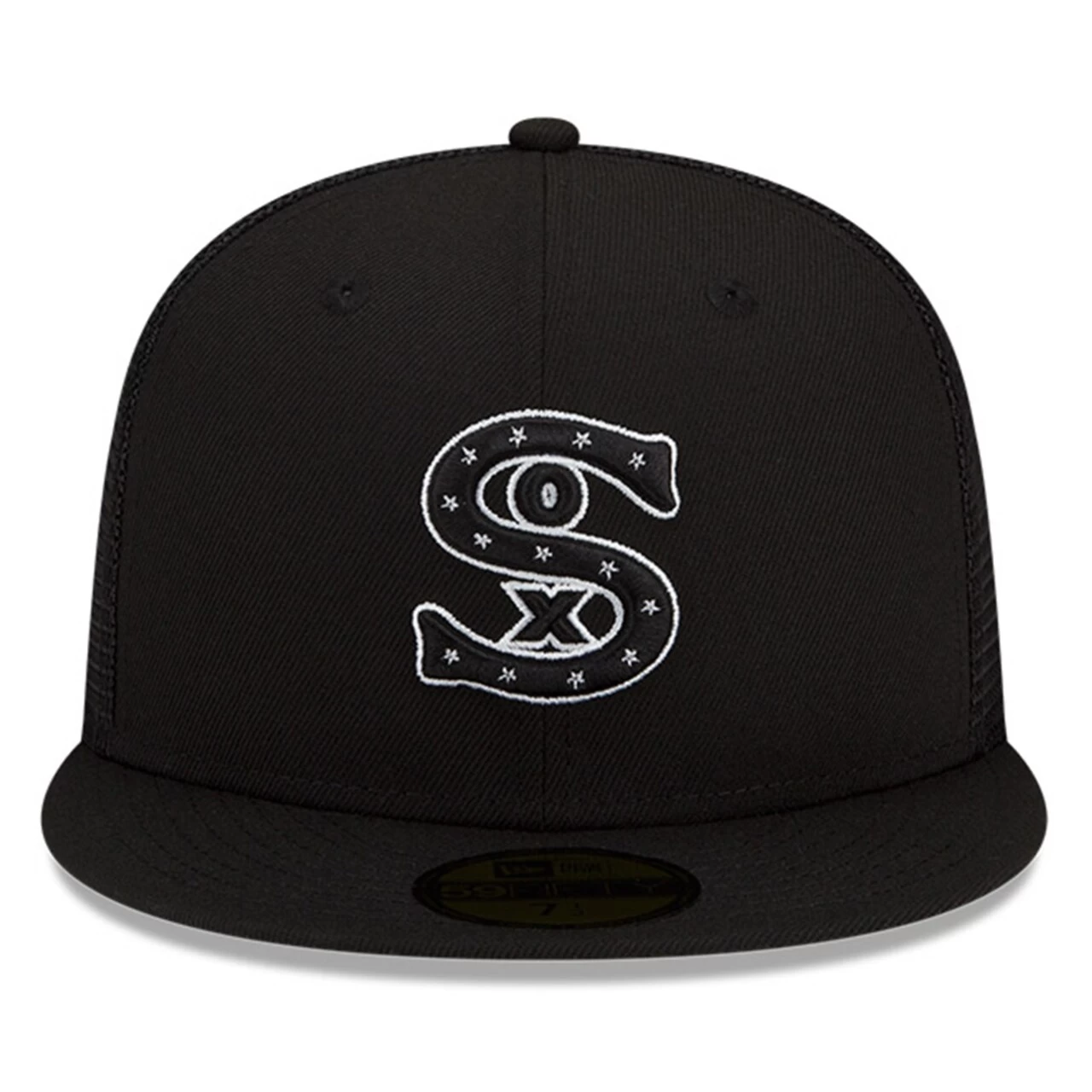 Men's Chicago White Sox New Era Black 2023 Batting Practice 59FIFTY Fitted Hat - Image 2