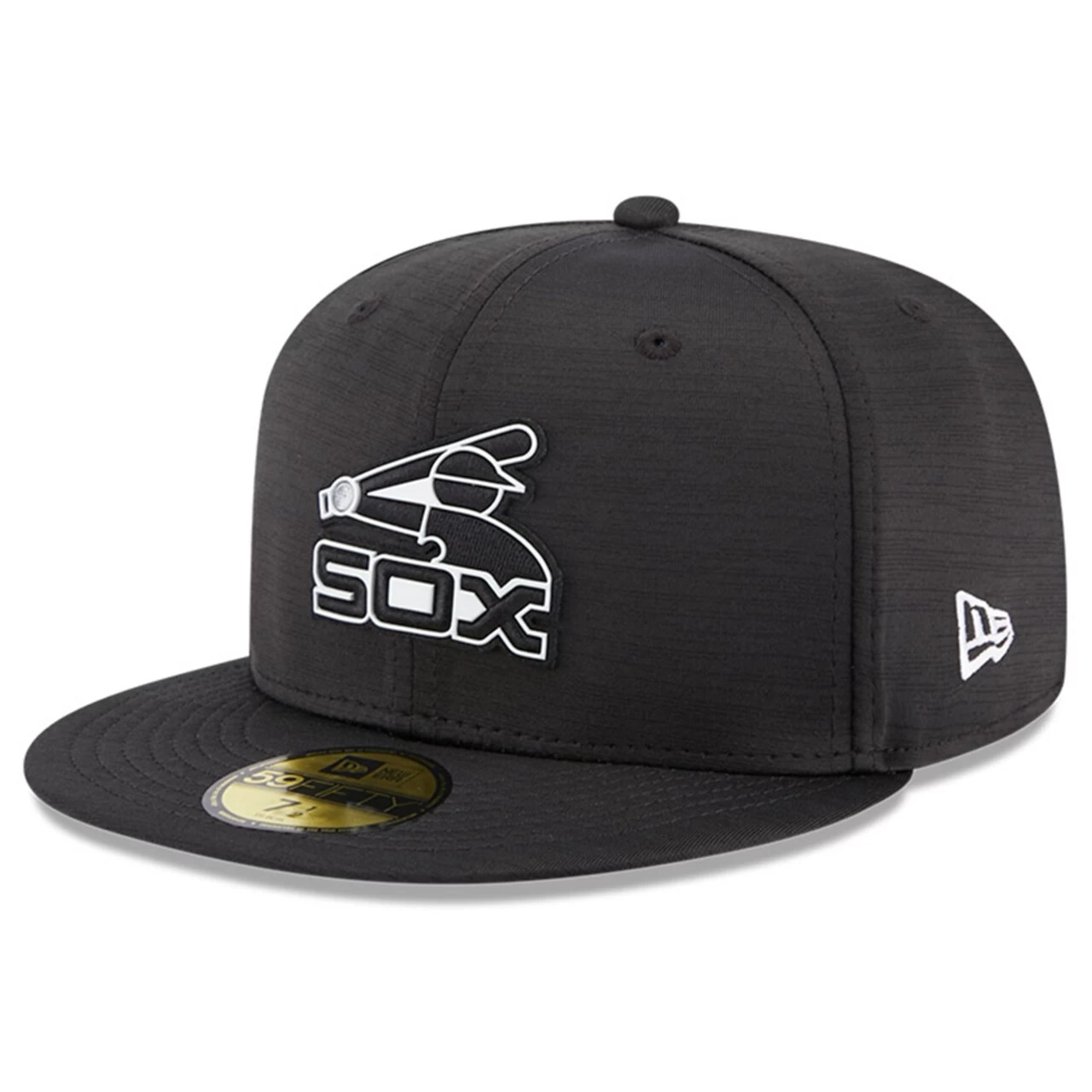 Men's Chicago White Sox New Era Black 2023 Clubhouse 59FIFTY Fitted Hat