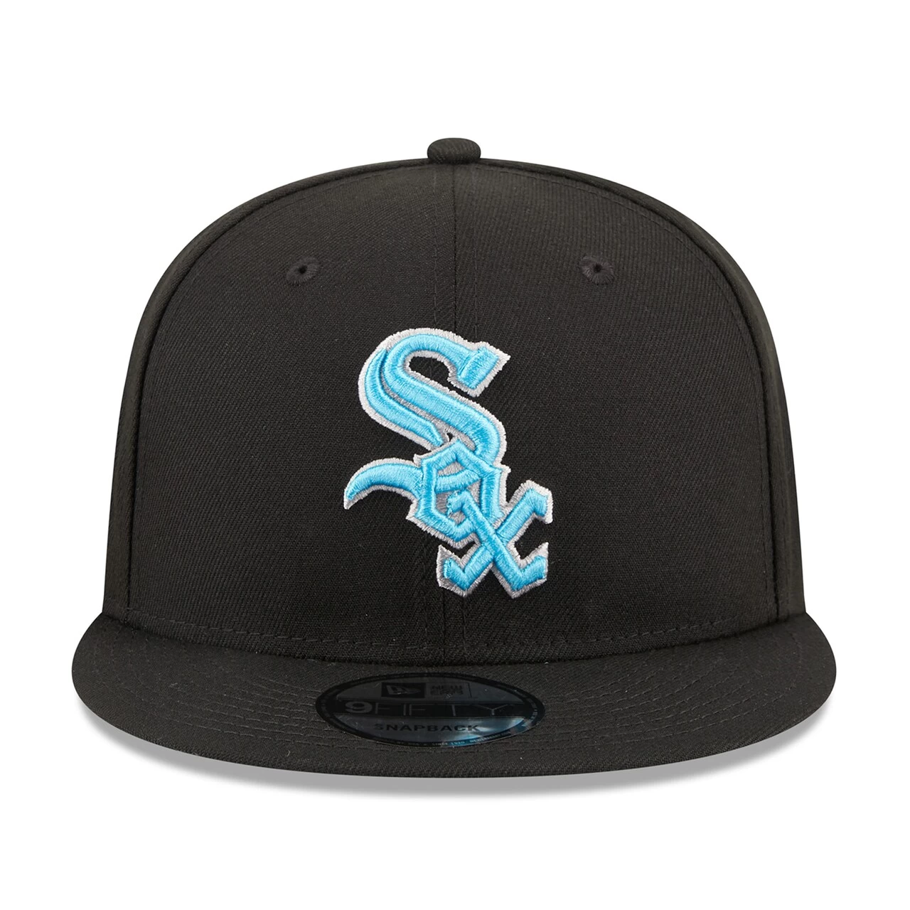 Men's Chicago White Sox New Era Black 2023 MLB Father's Day 9FIFTY Snapback Hat - Image 2