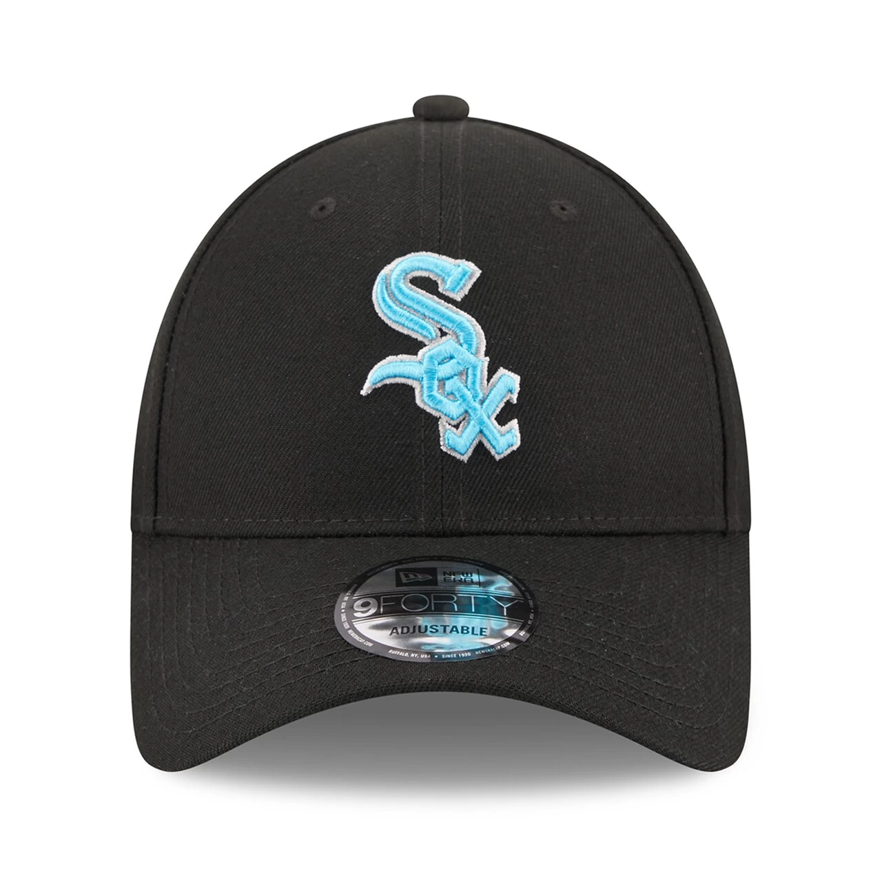 Men's Chicago White Sox New Era Black 2023 MLB Father's Day 9FORTY Adjustable Hat - Image 2