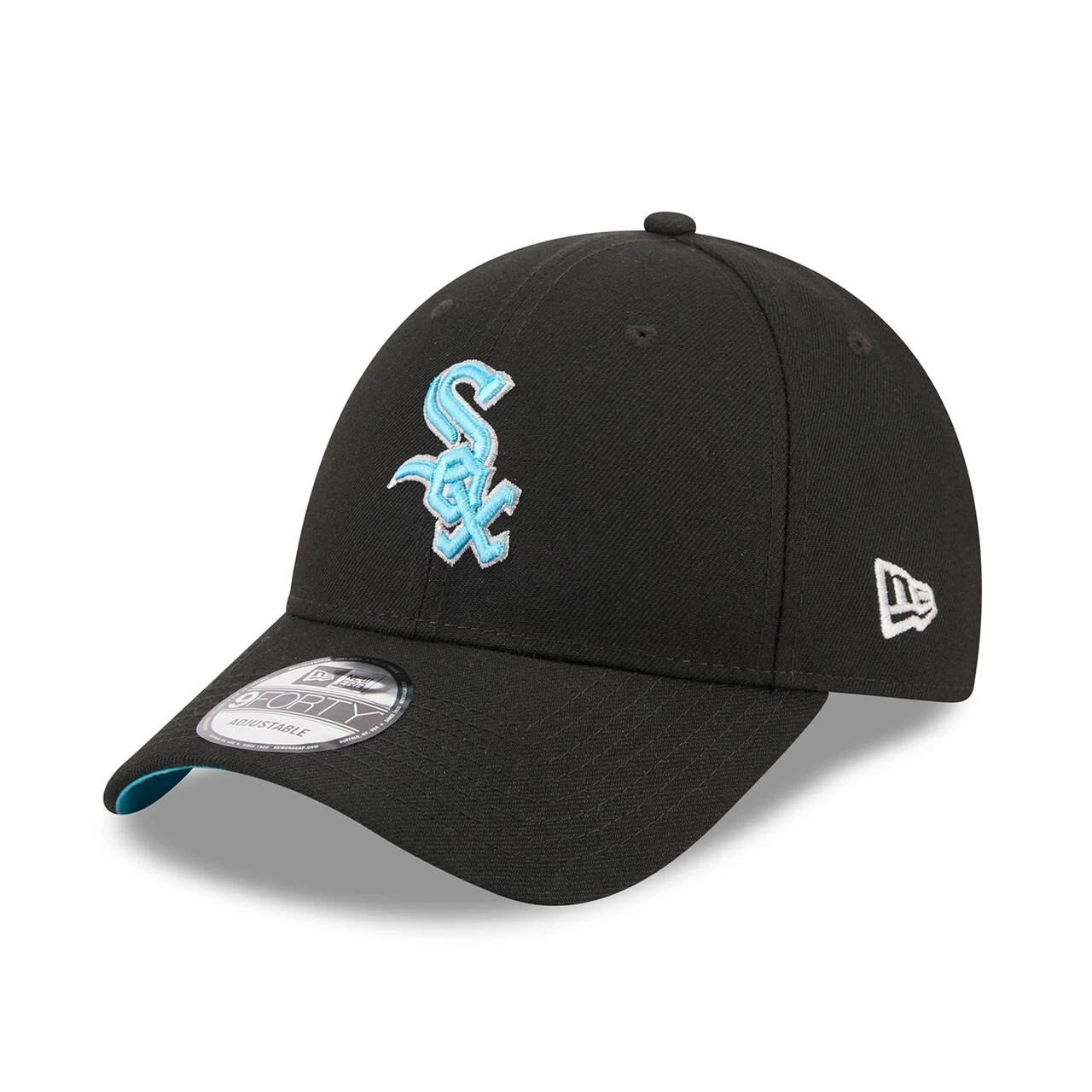 Men's Chicago White Sox New Era Black 2023 MLB Father's Day 9FORTY Adjustable Hat - Image 3