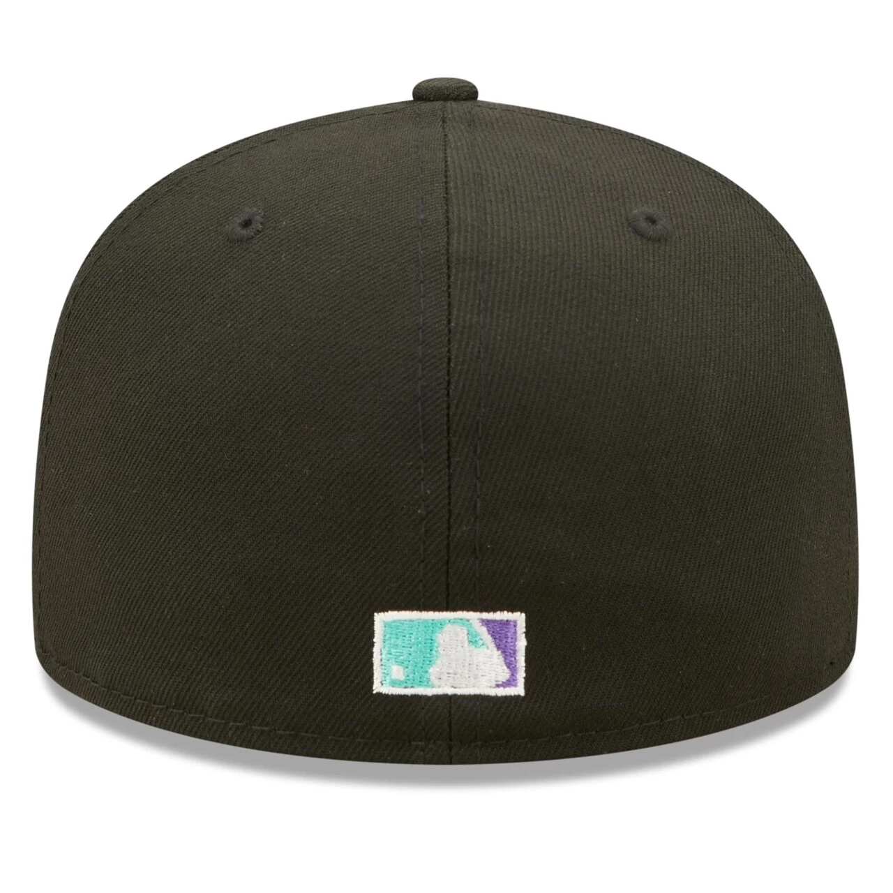 Men's Florida Marlins New Era Black 2003 World Series Black Light 59FIFTY Fitted Hat - Image 4