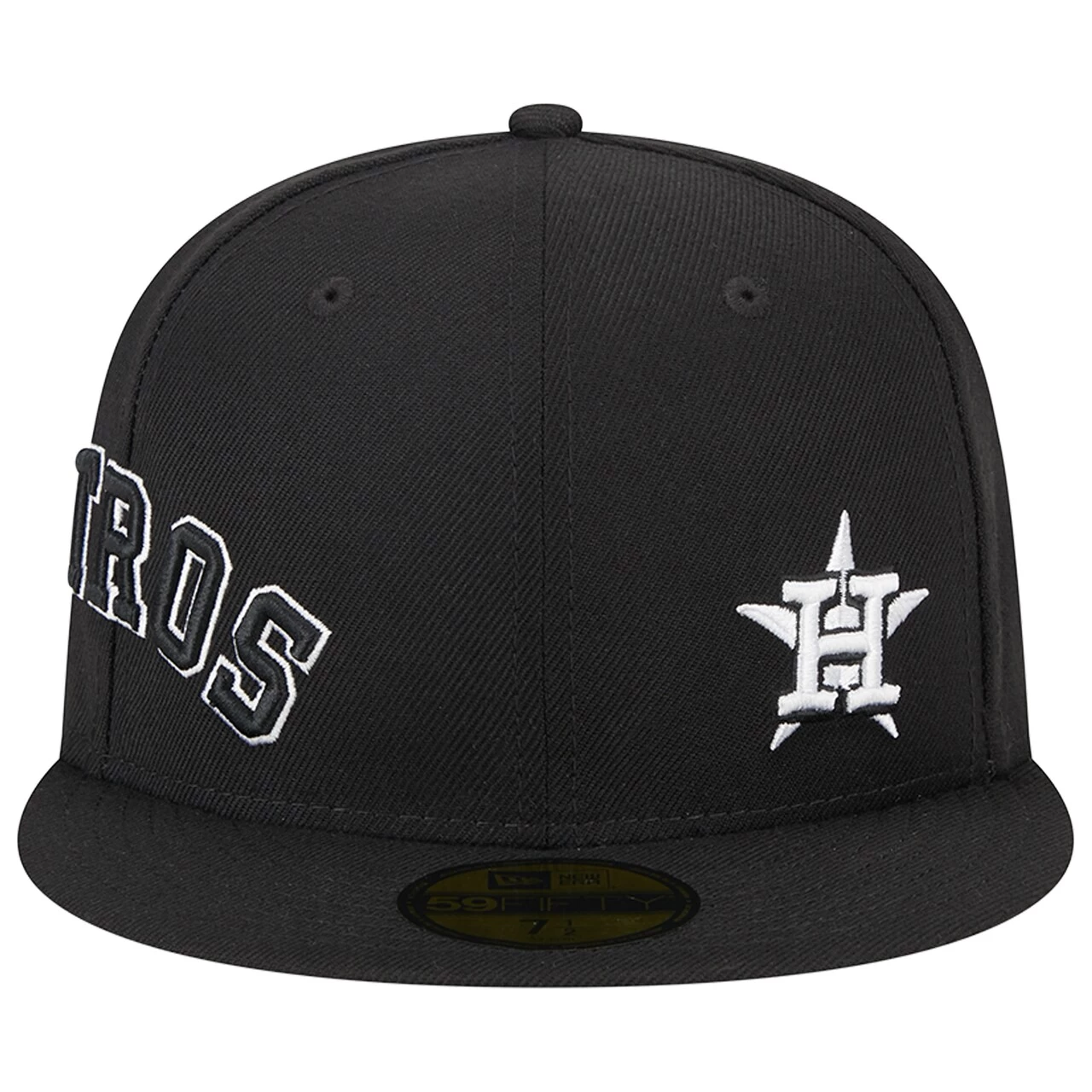 Men's Houston Astros New Era Black Jersey 59FIFTY Fitted Hat - Image 2