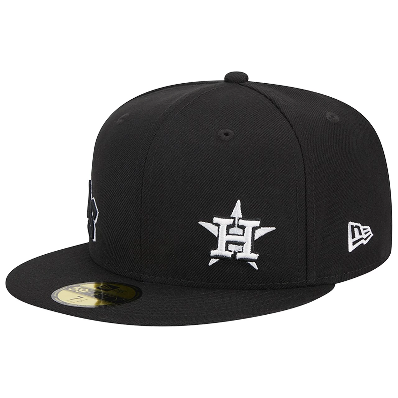 Men's Houston Astros New Era Black Jersey 59FIFTY Fitted Hat - Image 3