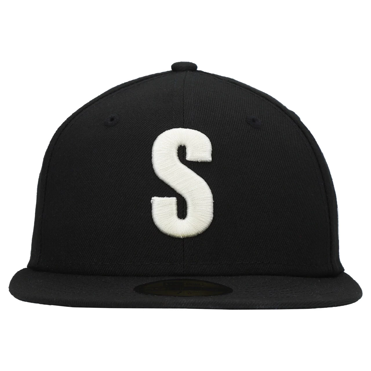 Men's Seattle Mariners New Era Black Cooperstown Collection Turn Back The Clock Steelheads 59FIFTY Fitted Hat - Image 2