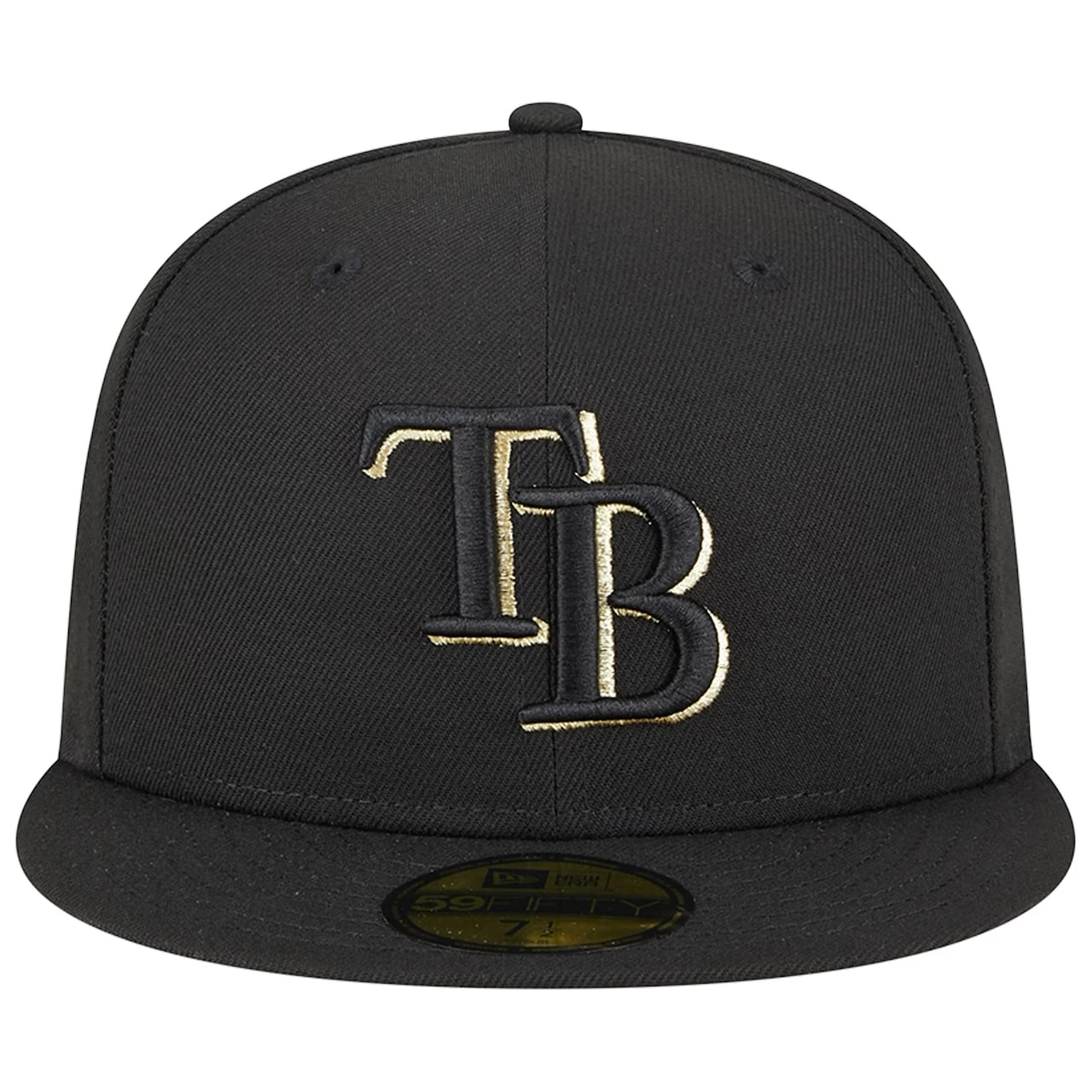 Men's Tampa Bay Rays New Era Black 2023 59FIFTY Day Fitted Hat - Image 2