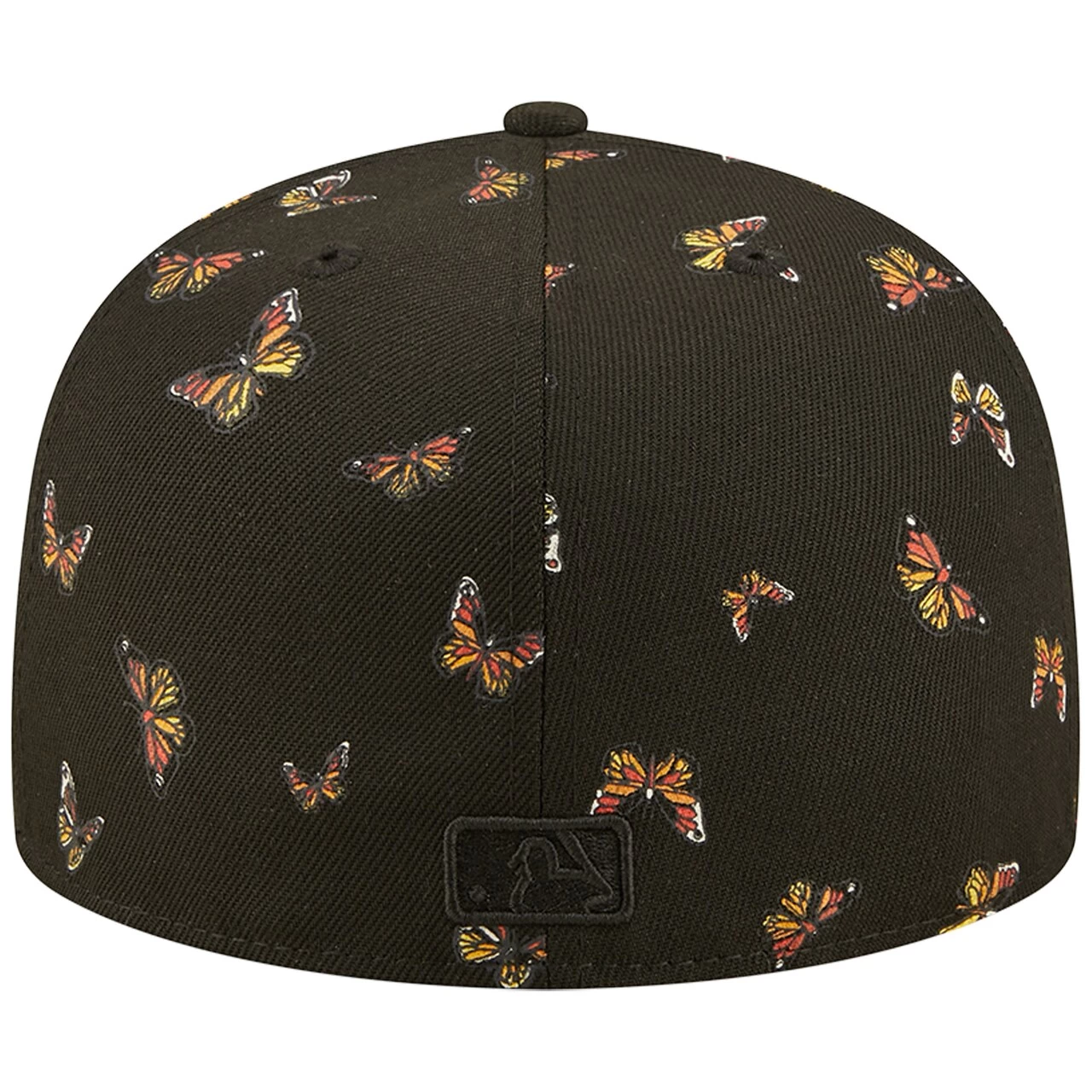 Men's Washington Nationals New Era Black Flutter 59FIFTY Fitted Hat - Image 4