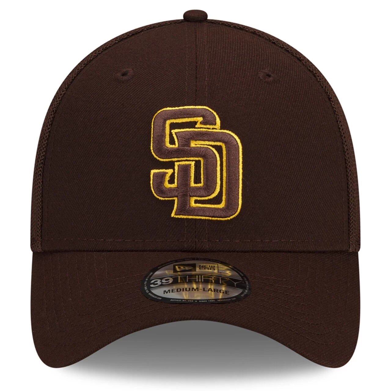 Men's San Diego Padres New Era Brown 2023 Batting Practice 39THIRTY Flex Hat - Image 2