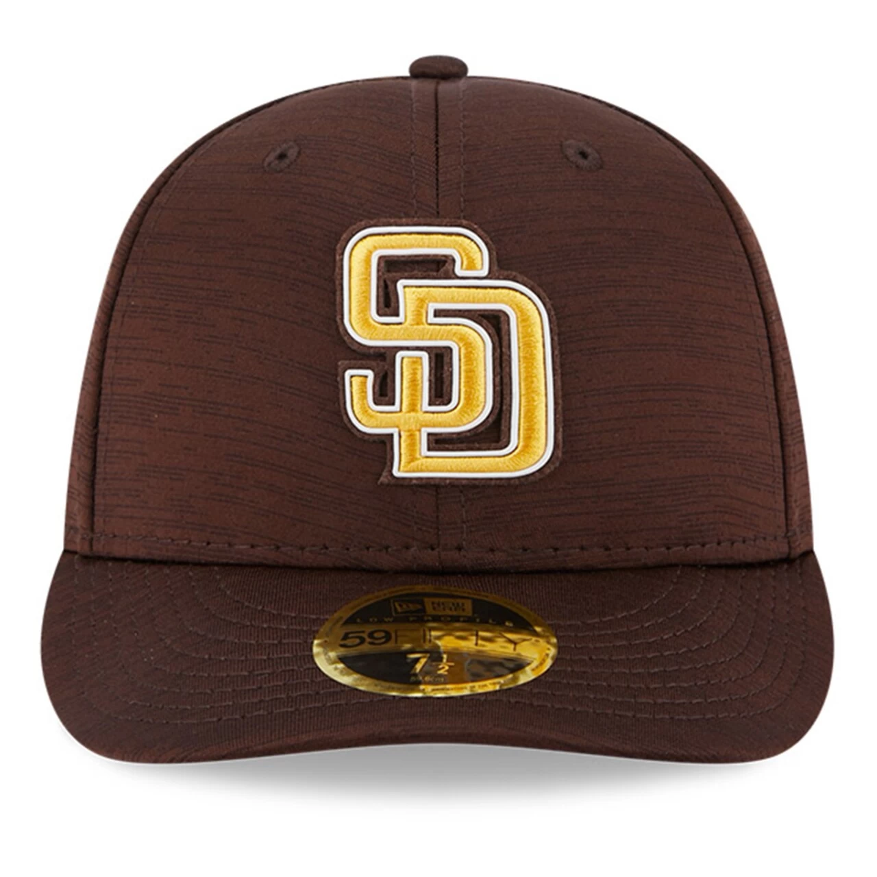 Men's San Diego Padres New Era Brown 2023 Clubhouse Low Profile 59FIFTY Fitted Hat - Image 2