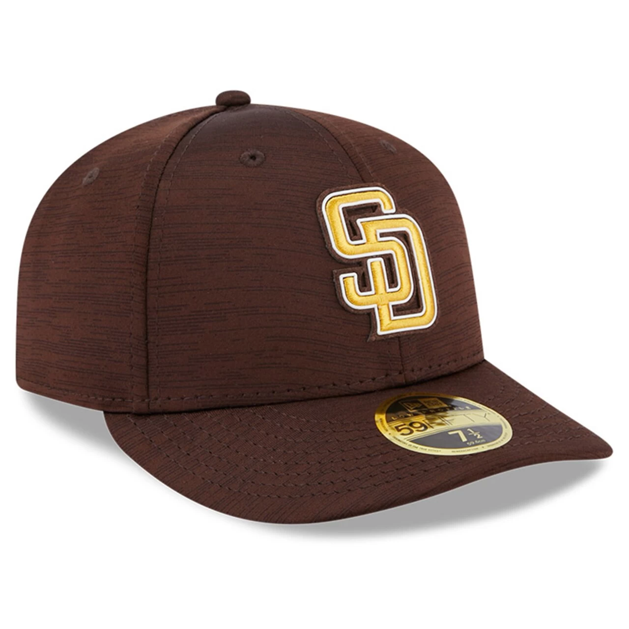 Men's San Diego Padres New Era Brown 2023 Clubhouse Low Profile 59FIFTY Fitted Hat - Image 3