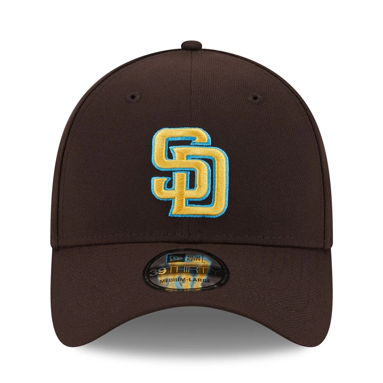 Men's San Diego Padres New Era Brown 2023 MLB Father's Day 39THIRTY Flex Hat - Image 2