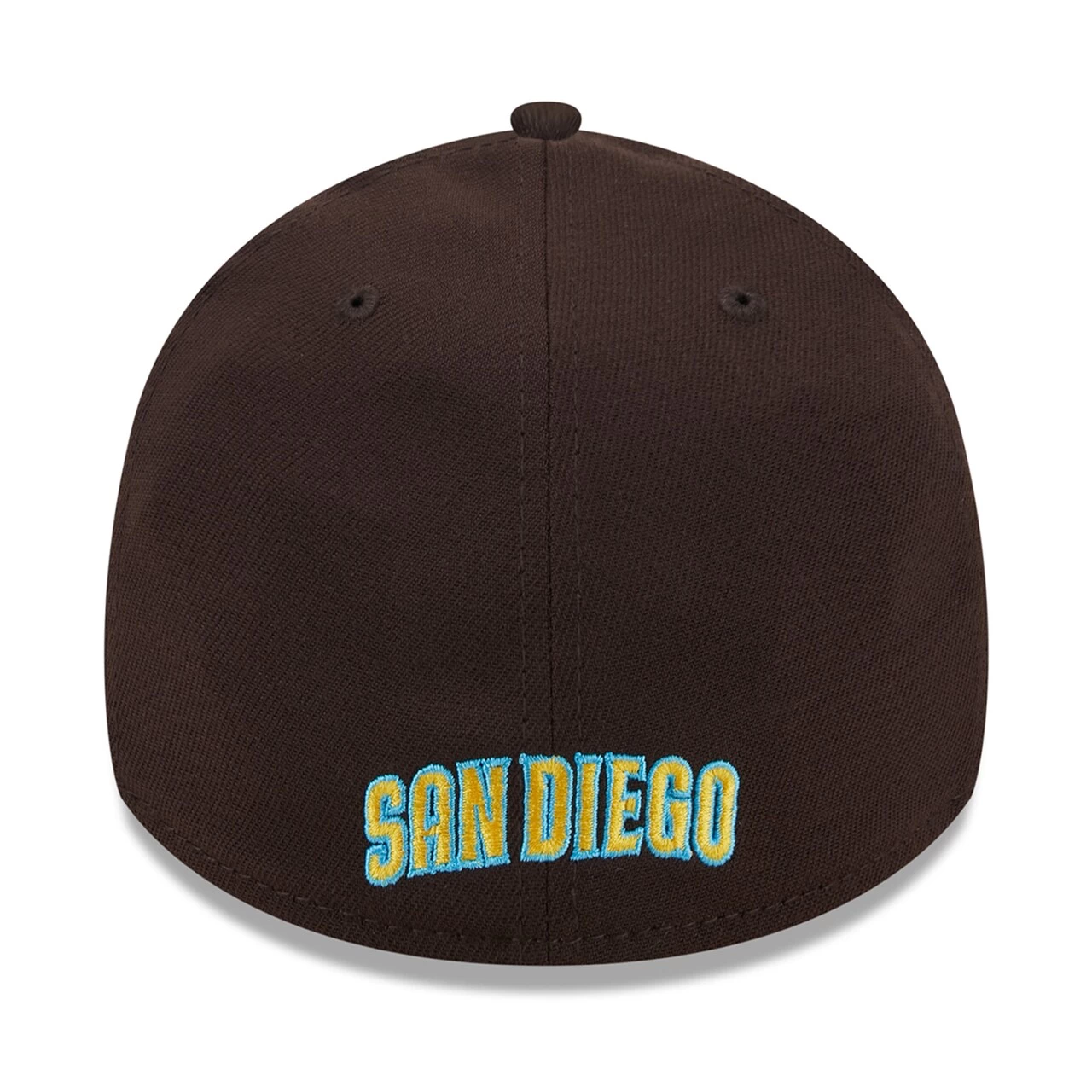 Men's San Diego Padres New Era Brown 2023 MLB Father's Day 39THIRTY Flex Hat - Image 4