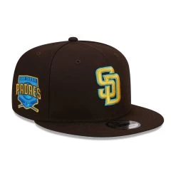 Men's San Diego Padres New Era Brown 2023 MLB Father's Day 9FIFTY Snapback Hat