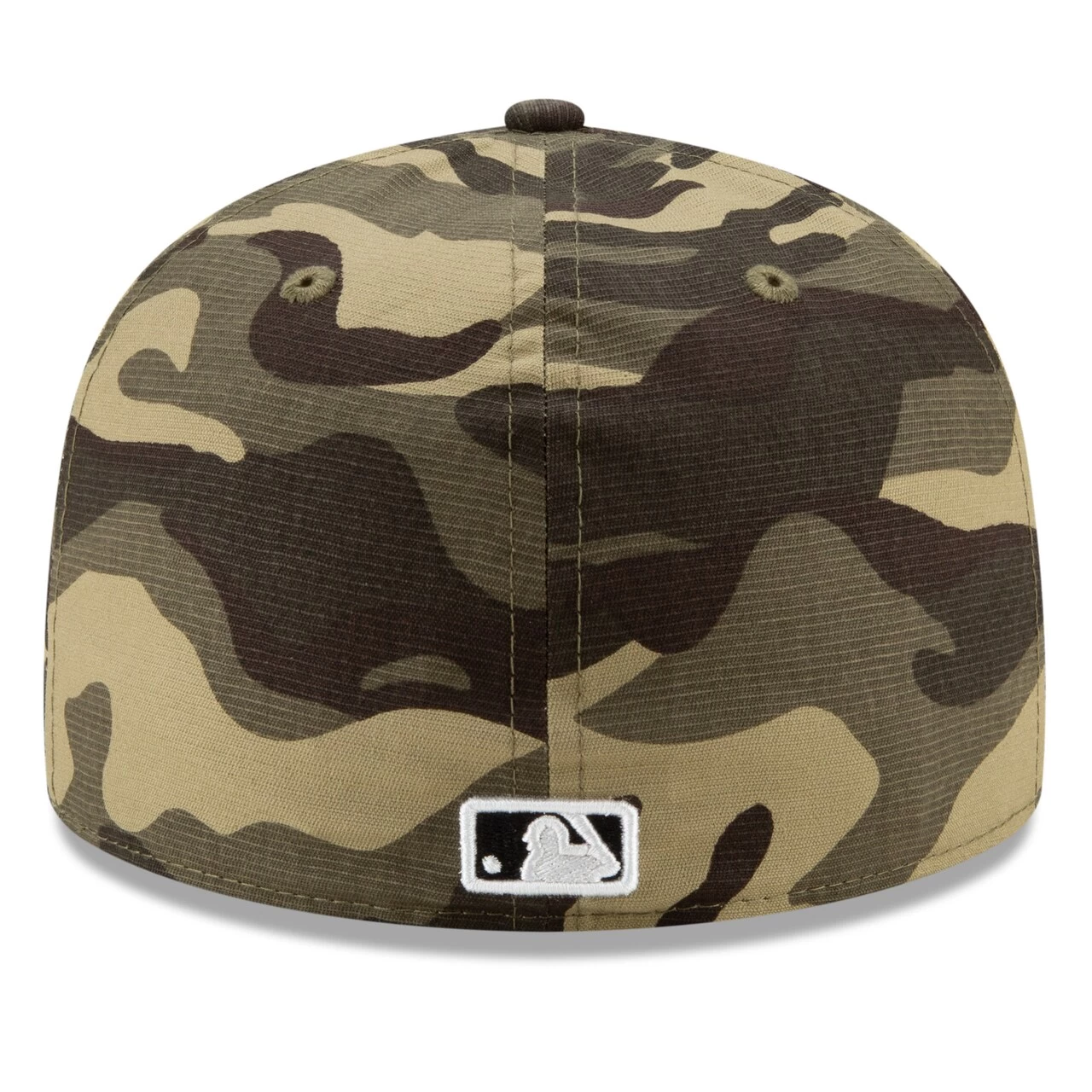 Men's Chicago Cubs New Era Camo 2021 Armed Forces Day On-Field 59FIFTY Fitted Hat - Image 4