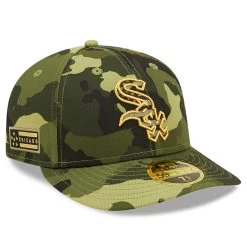 Men's Chicago White Sox New Era Camo 2022 Armed Forces Day On-Field Low Profile 59FIFTY