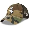 Men's Chicago White Sox New Era Camo Trucker 9TWENTY Snapback Hat