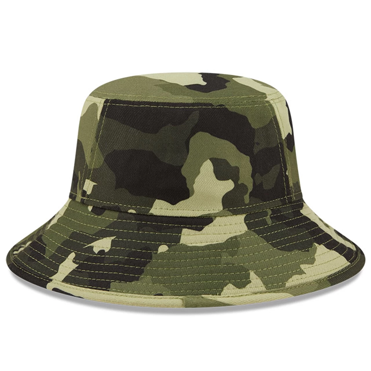 Men's Cleveland Guardians New Era Camo 2022 Armed Forces Day Bucket Hat - Image 4