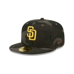 Men's San Diego Padres New Era Camo Dark 59FIFTY Fitted Hat