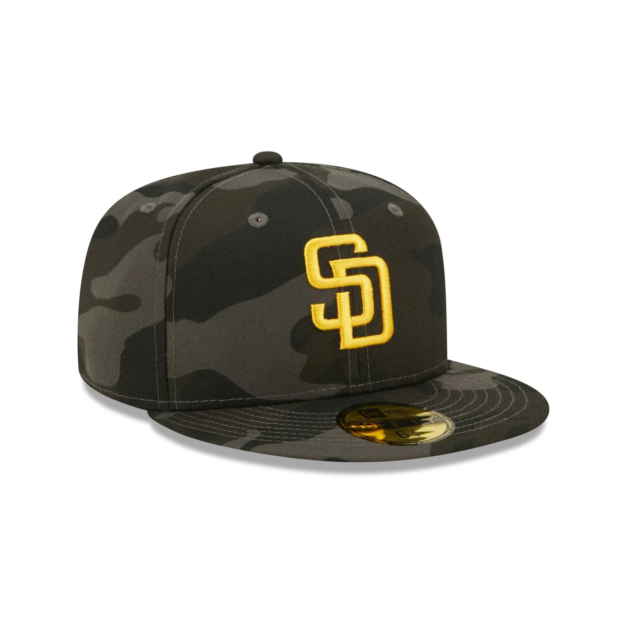 Men's San Diego Padres New Era Camo Dark 59FIFTY Fitted Hat - Image 3