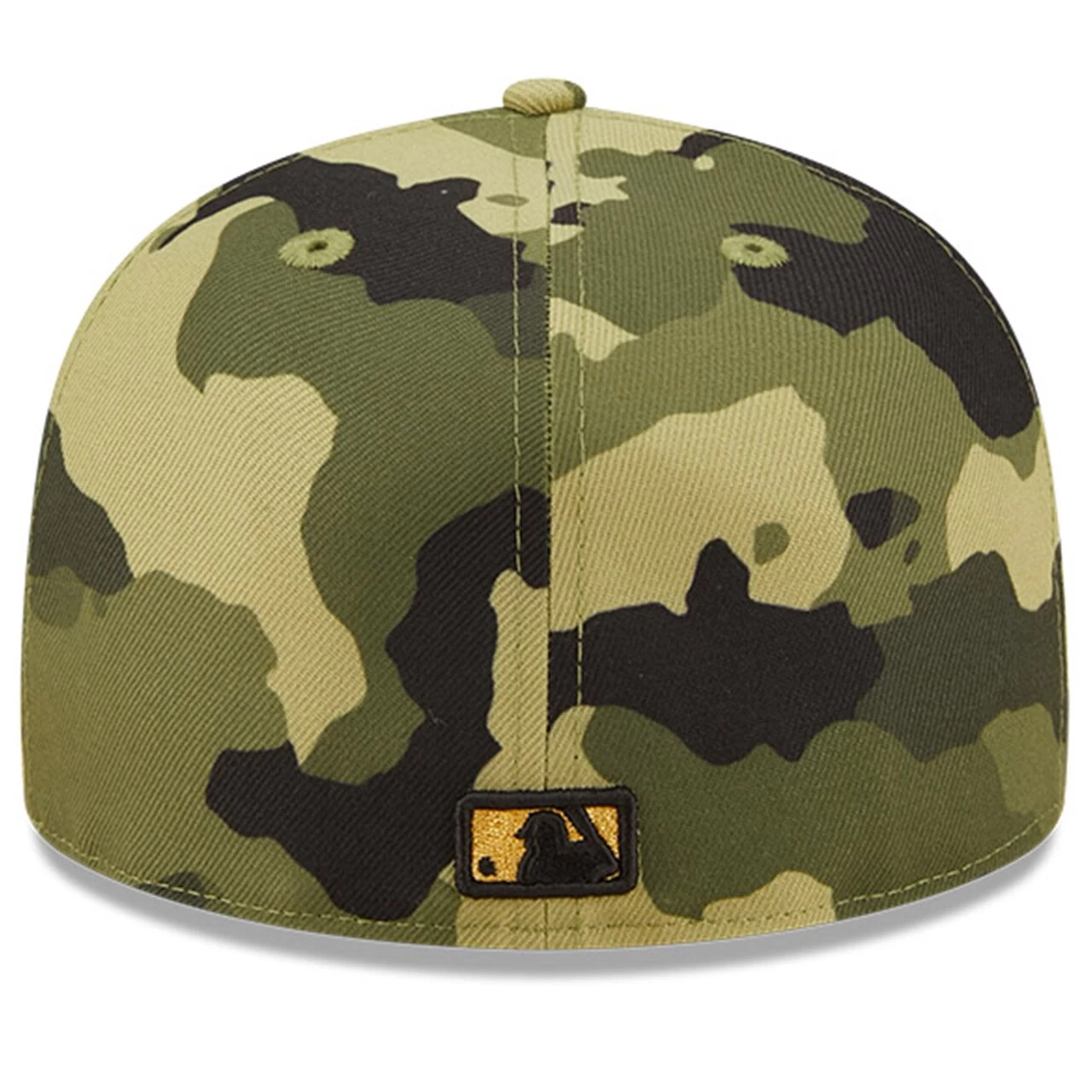 Men's Seattle Mariners New Era Camo 2022 Armed Forces Day On-Field 59FIFTY Fitted Hat - Image 4