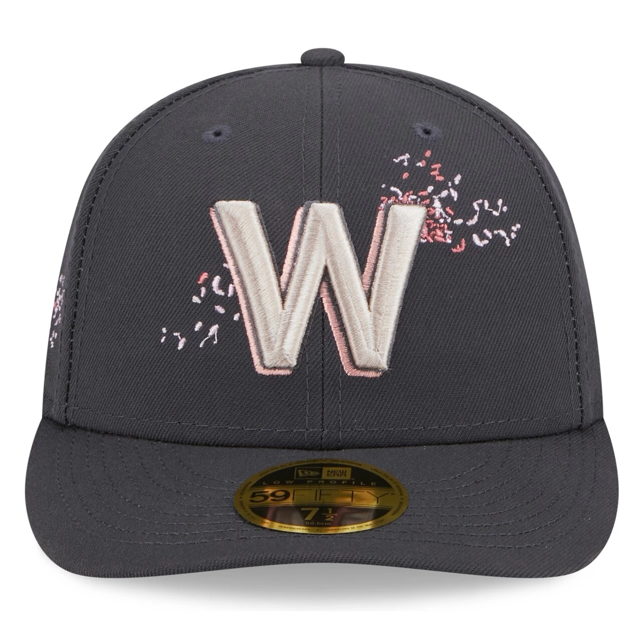Men's Washington Nationals New Era Graphite 2022 City Connect Low Profile 59FIFTY Fitted Hat - Image 2