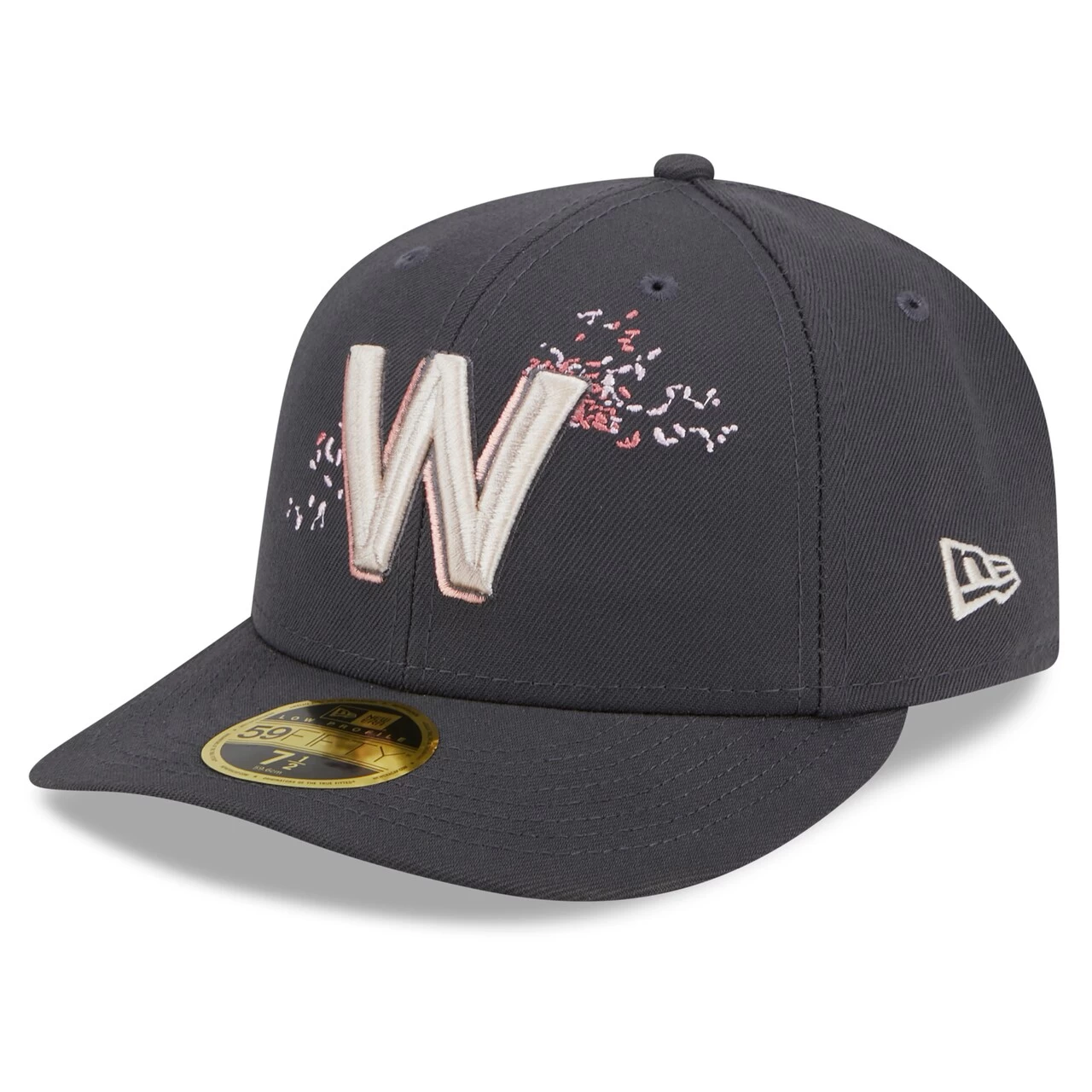Men's Washington Nationals New Era Graphite 2022 City Connect Low Profile 59FIFTY Fitted Hat - Image 3
