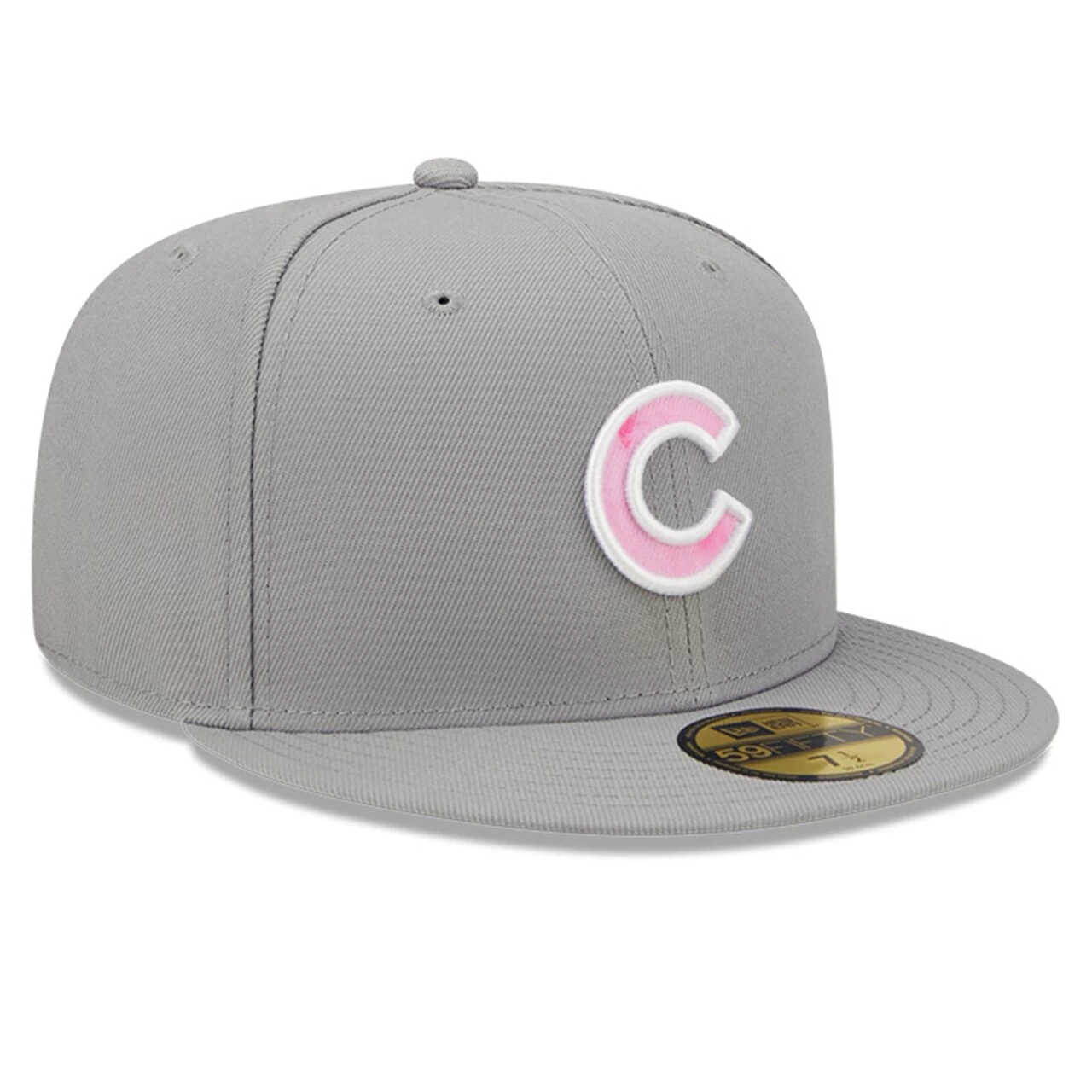 Men's Chicago Cubs New Era Gray 2022 Mother's Day On-Field 59FIFTY Fitted Hat - Image 3