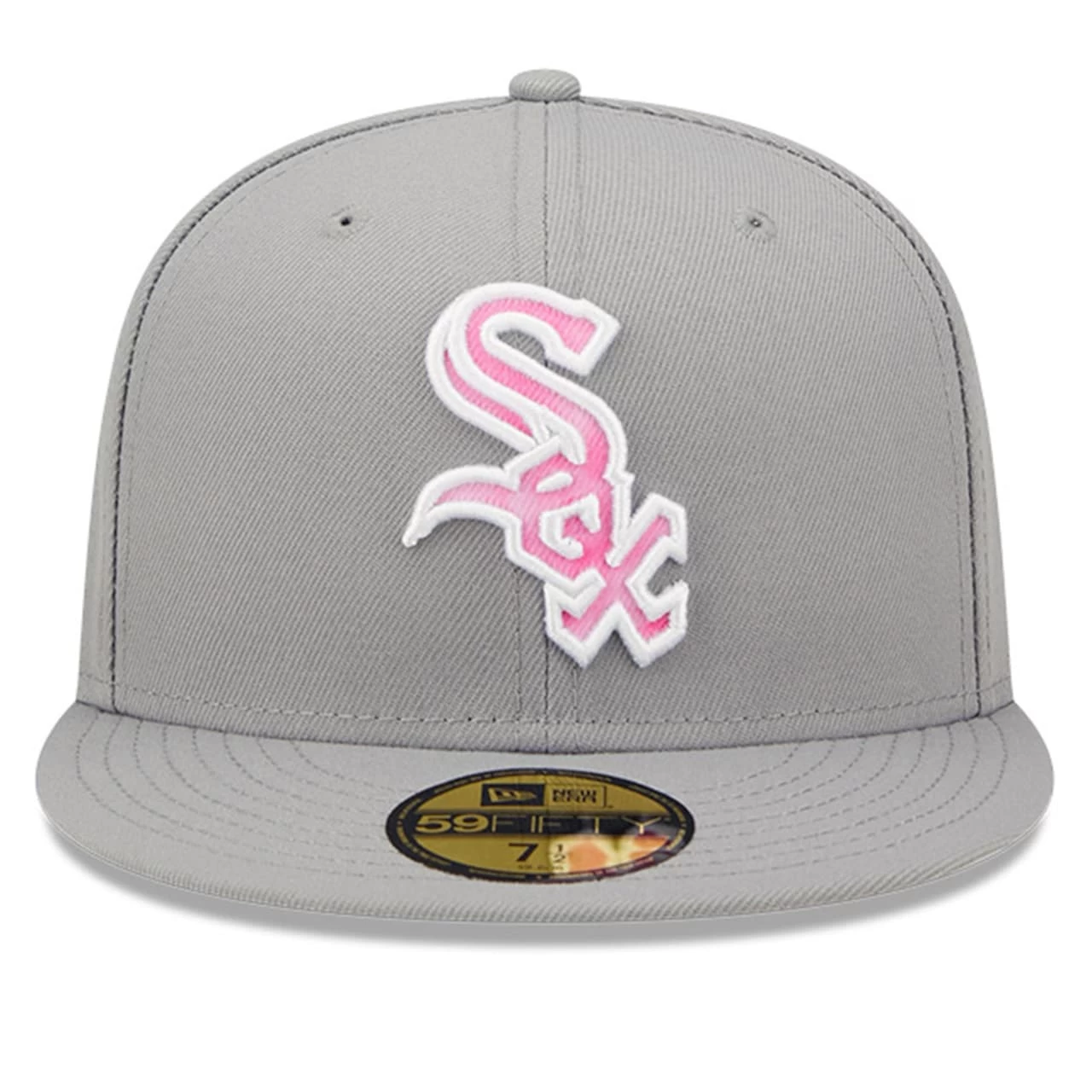 Men's Chicago White Sox New Era Gray 2022 Mother's Day On-Field 59FIFTY Fitted Hat - Image 2