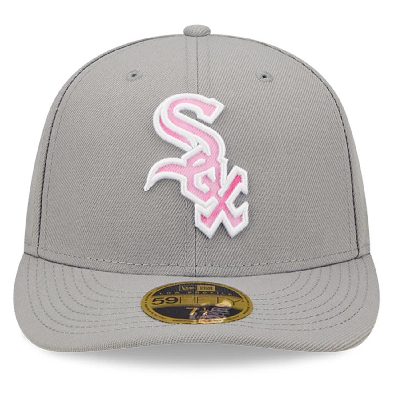 Men's Chicago White Sox New Era Gray 2022 Mother's Day On-Field Low Profile 59FIFTY Fitted Hat - Image 2