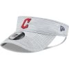 Men's Cleveland Guardians New Era Gray Adjustable Visor