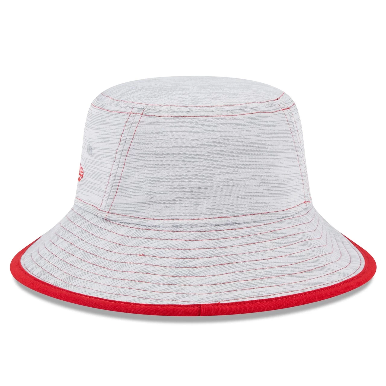 Men's Los Angeles Angels New Era Gray Game Bucket Hat - Image 2